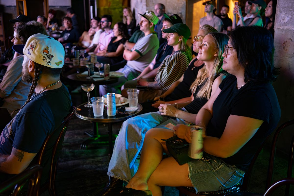 Shitty Movie Club crowd at Clifton&rsquo;s